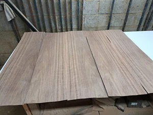 Chapa de madera de nogal - CONSTRUCTIVA - 5 LÁMINAS DE MADERA NATURAL - 1010 x 250 x 1,5 mm - Imagen 1 de 4