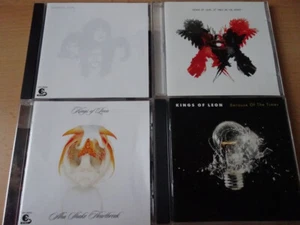 4 CD Set Kings of Leon: Only by the night + Same + Because of the times + Aha Sh - Imagen 1 de 1