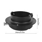 Alloy Black Adapter Ring Convertor For Small Photography Light To For Bowens EOM