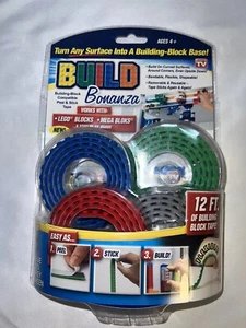 Build Bonanza Adhesive Bendable Work Building Blocks Compatible Peel Stick Tape - Picture 1 of 5