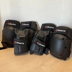 Razor Multi-sport Elbow Knee Pads with Wrist Guard - Picture 1 of 7