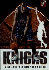 2003-04 Topps Pristine Knicks Basketball Card #125 Mike Sweetney C Rookie 