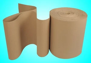 2 ROLLE WELLPAPPE 50 cm BREITE 0,5m x 100 lfm ROLLENWELLPAPPE 100 m2 Welle C - Bild 1 von 1