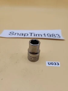 Snap-on Tools TWM13A - 1/2" Drive, 13mm Metric Shallow Chrome 6-Point Socket - Picture 1 of 5
