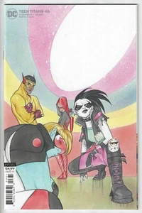 TEEN TITANS #46 (2016) PEACH MOMOKO CARD STOCK VARIANT ~ NEAR MINT+ 9.6 - Picture 1 of 2