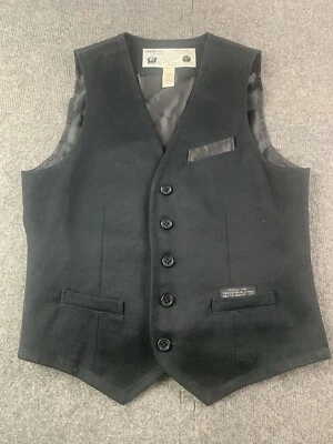 Chaleco Chaleco Diesel-Co Only The Brave Para Hombre 100% Algodón Talla M Negro Foto 1 de 4