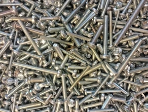 1kg BZP Pozi-Pan Head Screw Selection - M3-M6 Screws - Picture 1 of 1