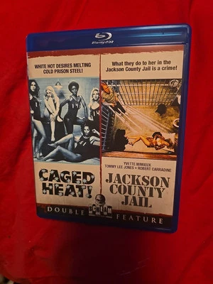 Caged Heat & Jackson County Jail Double Feature Blu-Ray Erica Gavin Cheryl Smith - Image 1 of 2