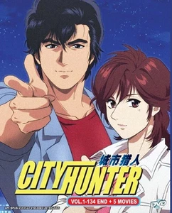 City Hunter Vol. 1-134 END + 5 Movie Collection DVD [Anime] [English Subtitle] - Picture 1 of 5