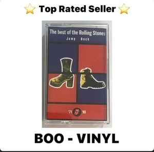 THE ROLLING STONES - JUMP BACK: THE BEST OF (UK CASSETTE TAPE) EX / EX - Picture 1 of 6