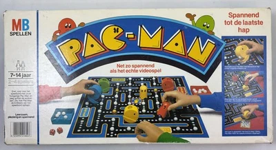 Pac-Man Brettspiel MB Spiele Gesellschaftsspiel Vintage 80er Videospiel Pacman - Bild 1 von 4