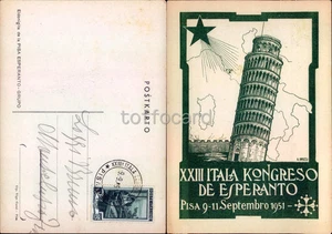 PISA CITTA'-CONGRESSO ESPERANTO 1951-D14-148 - Picture 1 of 1