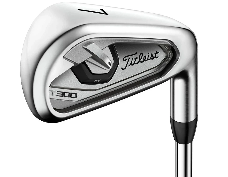 Titleist Golf Club T300 2019 8 Iron Stiff True Temper AMT Tour White S300 Value - Image 1 of 1