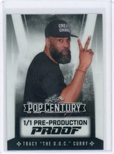 2025 Leaf Pop Century Pre-Production Proof 1/1 Tracy "The D.O.C" Curry! - Picture 1 of 2