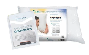 Mediflow Wasserkissen - Faserflaum inklusive Anti Allergen-Bezug - Kombipack - Bild 1 von 10