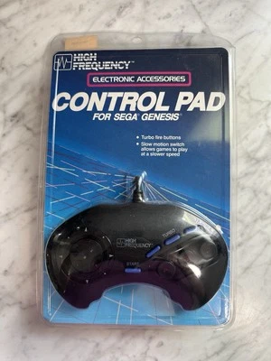 High Frequency Turbo Control Pad For Sega Genesis Controller SEALED IN BLISTER - Image 1 of 2