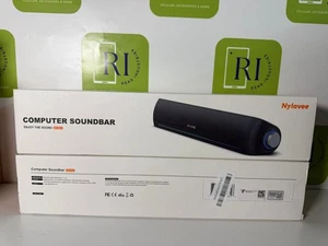 Altavoces para Computadora, Barra de Sonido Hi-Fi Calidad de Sonido para Computadora, Bluetooth 5.0 y 3.5mm - Imagen 1 de 3