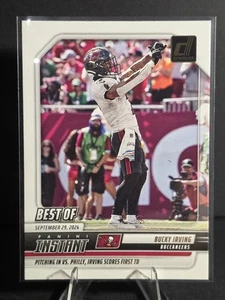2025 Donruss Bucky Irving #INS-BIG BEST OF INSTANT BUCCANEERS RB - Picture 1 of 2