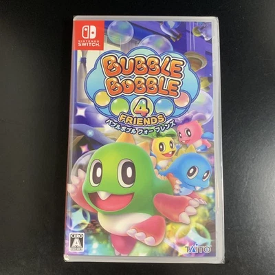 Unopened SW Bubble Bobble 4 Friends Nintendo Switch Taito Sealed Platformer JP - Image 1 of 4