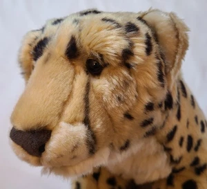 2012 FAO Schwartz Toys R Us  24" Cheetah Leopard Plush Stuffed Animal Realiatic  - Picture 1 of 9