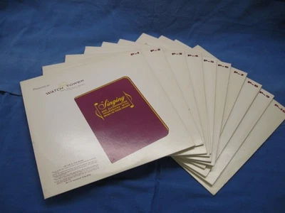 LP-Sammlung Watch Tower Lieder der Zeugen Jehovah 10 LP guter Zustand - Bild 1 von 4