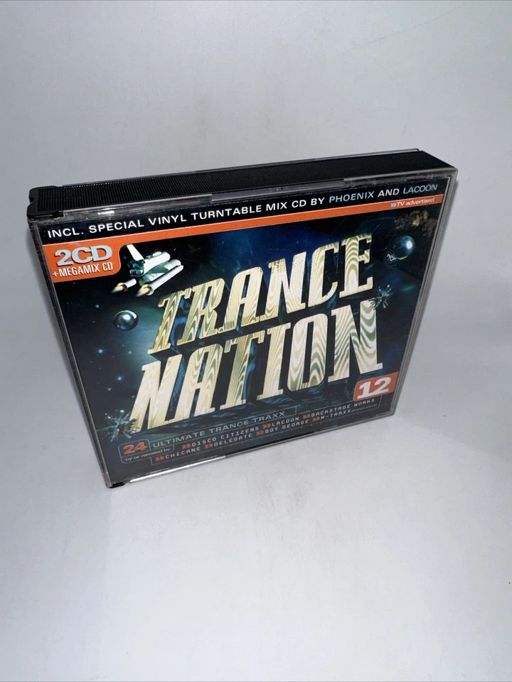 Trance Nation 12 - Ultimate Trance Traxx von Various (3 CD, 1997) edel media - Bild 1 von 4