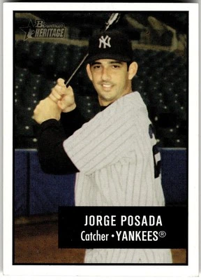 2003 Bowman Heritage #1 Jorge Posada - Image 1 of 2