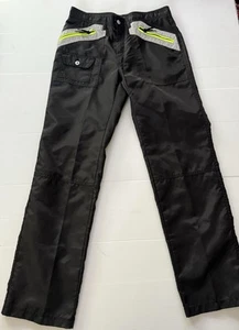Bill Tornade Women’s Size 10/40 Water Repellent Pants Black Straight Leg Zip Up - Picture 1 of 11