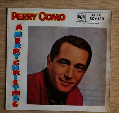 Perry Como – Perry Como Sings Merry Christmas Music - 7" EP Vinyl RCX-120 - Image 1 of 4