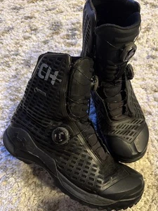 UNDER ARMOUR UA CH1 GORE TEX HUNTING BOOTS MEN'S 10 Black BOA Cam Hanes READ - Picture 1 of 11