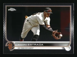 2022 Topps Chrome Update Series Thairo Estrada #USC18 San Francisco Giants - Picture 1 of 2