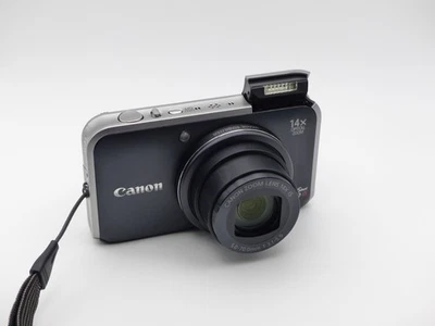 Canon PowerShot SX210 IS 14.1MP Digitalkamera - Schwarz, Top Zustand Art.#465✅✅✅ - Bild 1 von 4