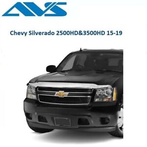 AVS Chrome Hood Protector Shield For Chevy Silverado 2500HD&3500HD 15-19- 680946