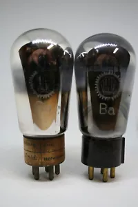 Ba tube PAIR POST-RÖHRE VALVO PREAMP PRE AMPLIFIER AMP PTT2 DRIVER 300B ED EBIII - Picture 1 of 7