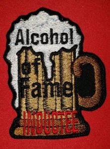 ALCO ""HOL"" OF FAME INDUCIDO MOTOCICLETA BORDADO CHALECO DE MOTOCICLISTA PARCHE DE HIERRO - Imagen 1 de 1