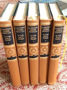 LA LUTTE POUR LE PACIFIQUE   la seconde guerre mondiale  en 5 volumes - Imagen 1 de 9