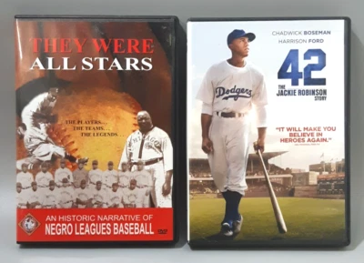 They Were All Stars: An Historic Narrative of Negro Leagues Baseball Plus 42 DVD - Image 1 of 4