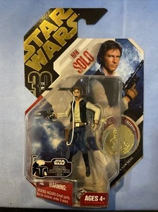 STAR WARS 30th Anniversary Han Solo Ultimate Galactic Hunt With Gold Coin - Picture 1 of 9
