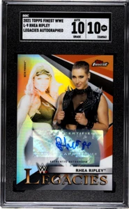 2021 Topps Finest WWE Rhea Ripley #L-9 SGC 10 - Bild 1 von 2