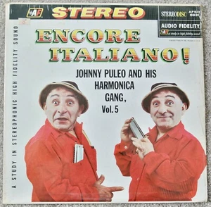 Johnny Puleo And His Harmonica Gang Vol. 5 LP Record New In Shrink Wrap - Imagen 1 de 3