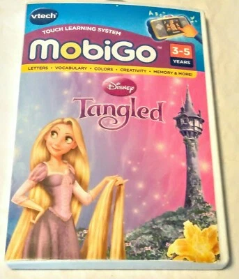 Tangled Disney Princess VTech MobiGo with 5 Learning Games Included Age 3 to 5 - Image 1 of 4