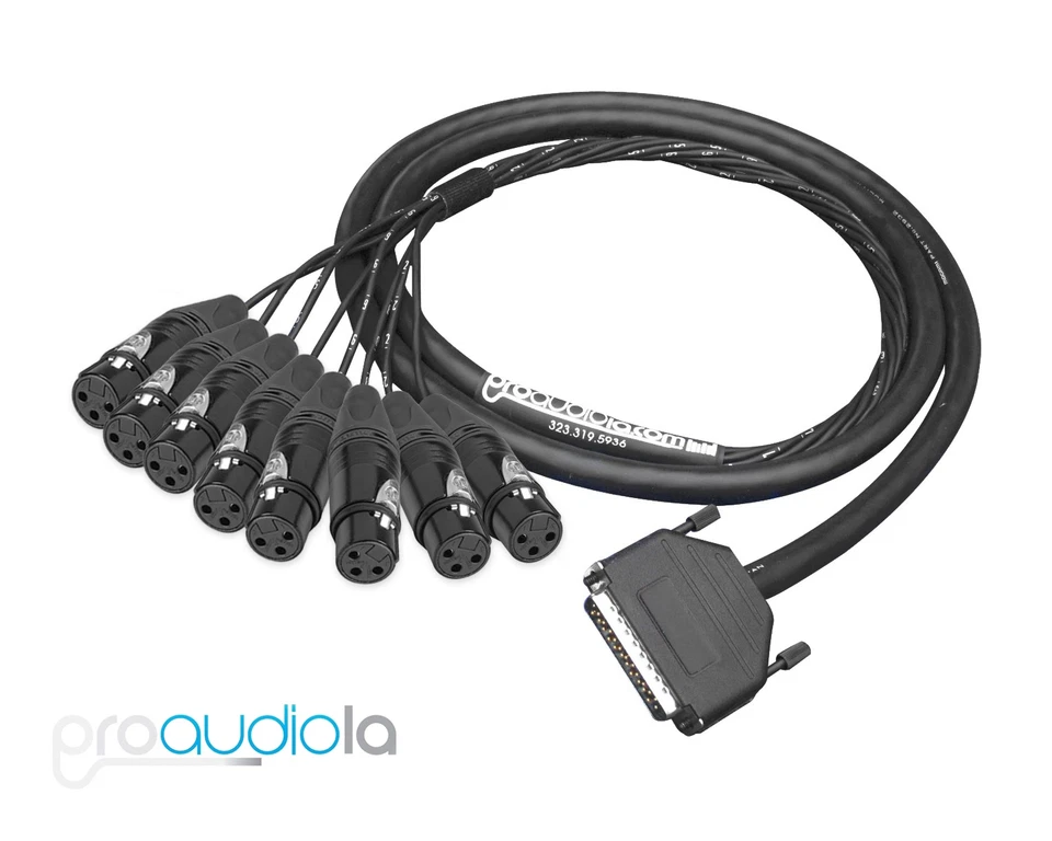 Antelope Audio Goliath Mogami DB25 D-SUB DSUB to Neutrik XLR Female | 2 ft. - Image 1 of 1