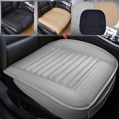 For TOYOTA Car 1PC Front Seat Cover Leather Full Surround Bottom Cushion Mat Pad Foto 1 de 4