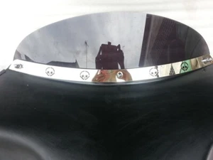 Windshield trim 4 Harley Touring Glide Honda Yamaha fairing batwing Softail - Picture 1 of 4