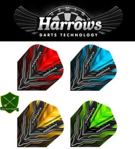 9 Harrows longlife premium Supergrip Ultra Dart Flights 3 Sets Shape Größe No.6 - Bild 1 von 5