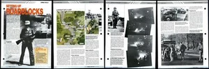 Setting Up Roadblocks - Combat Skills - In Combat Fact File 2 Pages - Picture 1 of 1