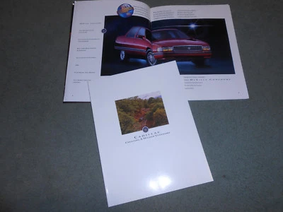 Cadillac 1994 folleto de 24 páginas/catálogo '94 Deville Sevilla Eldorado Fleetwood Foto 1 de 4