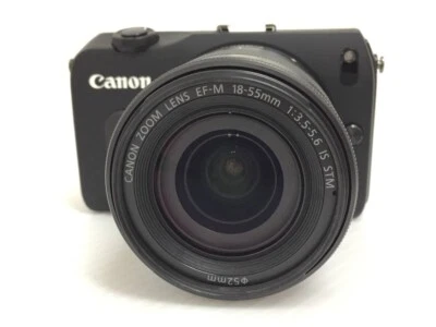 Canon EOS M Mirrorless Digital Camera with 18-55 F/3.5-5.6 STM Lens  w/Charger - Image 1 of 4