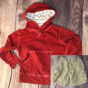 Set Childrens Place Pullover and Cargo Shorts Size 4 - Picture 1 of 3