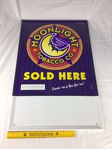Moonlight tobacco 90’s metal sign - Picture 1 of 4